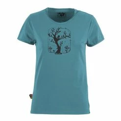 Acheter 😉 E9 Birdy - T-shirt femme 😉 -Trek'N Eat Shop e9 birdy t shirt femme green lake