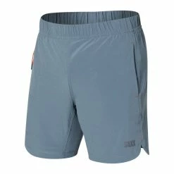 Tout neuf 🥰 Saxx Gainmaker 2N1 Short 7" - Short escalade homme 👍 -Trek'N Eat Shop saxx gainmaker 2n1 short 7 short escalade homme stone blue