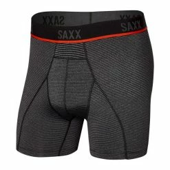 Meilleure vente 😀 Saxx Kinetic HD Boxer Brief - Boxer homme 👏 -Trek'N Eat Shop saxx kinetic hd boxer brief boxer homme grey feed stripe ii