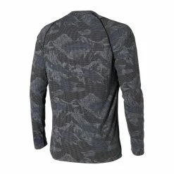 Le moins cher 🎉 Saxx Quest Quick Dry Mesh Long Sleeve - Maillot homme ✨ -Trek'N Eat Shop saxx quest quick dry mesh long sleeve maillot homme navy mountainscape 1