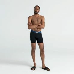 Remise 🔔 Saxx Vibe 2-Pack - Boxer homme 🎉 -Trek'N Eat Shop saxx vibe 2 pack boxer homme vitamin sea black remix geo 2