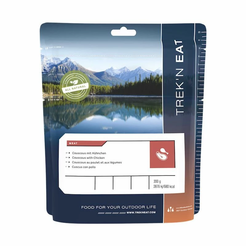 Vente flash 🎁 Trek'N Eat Couscous au poulet et aux légumes - Plat de viande 🧨 3 Vente flash 🎁 Trek'N Eat Couscous au poulet et aux légumes - Plat de viande 🧨 – Image 2