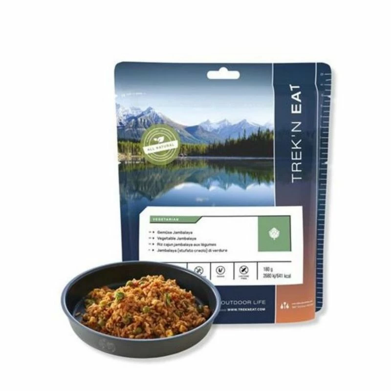 Offres 🔔 Trek'N Eat Riz cajun Jambalaya aux légumes - Plat végétarien 🧨 3 Offres 🔔 Trek'N Eat Riz cajun Jambalaya aux légumes - Plat végétarien 🧨