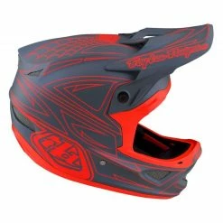 Offres 😉 Troy Lee Designs D3 Fiberlite Helmet - Casque VTT homme 🎉 18 Offres 😉 Troy Lee Designs D3 Fiberlite Helmet - Casque VTT homme 🎉 -Trek'N Eat Shop troy lee designs d3 fiberlite helmet casque vtt homme spiderstripe gray red 4