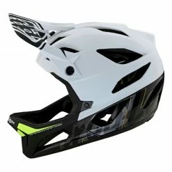 Remise ❤️ Troy Lee Designs Stage Helmet - Casque VTT 💯 -Trek'N Eat Shop troy lee designs stage helmet casque vtt signature white